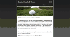 Desktop Screenshot of doubledamgolfcourse.com